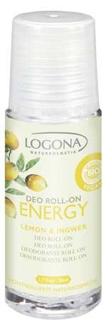 LOGONA Deo Roll-on ENERGY Lemon & Ingwer 50ml