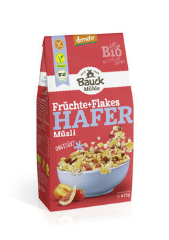 Bauckhof Früchte und Flakes Hafermüsli demeter 425g