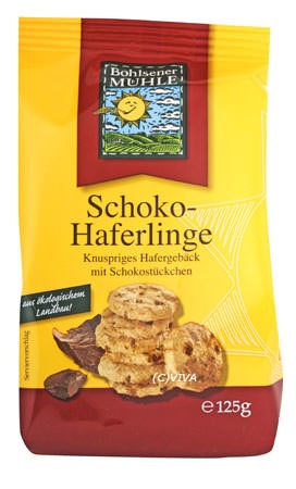 Bohlsener Mühle Schoko Haferlinge 125g