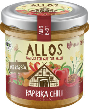Allos Aufs Brot Paprika & Chili 140g