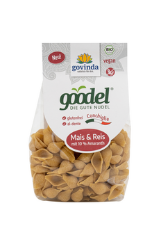 Govinda Goodel Conchiglie Amaranth/Reis/Mais/Teff/Quinoa 250g