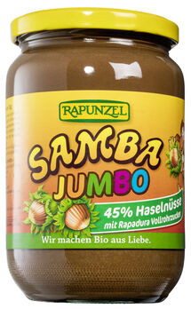 Rapunzel Samba Haselnuss Jumbo Schokoaufstrich 750g