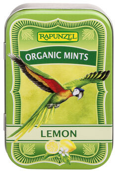 Rapunzel Organic Mints Lemon, Lutschbonbons 50g
