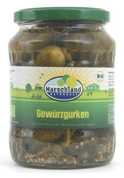 Marschland Gewürzgurken 670g