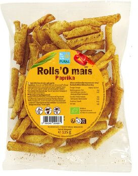 Pural Rolls’O mais Paprika 125g