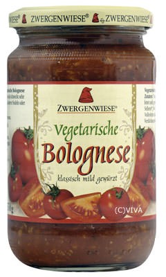 Zwergenwiese Vegetarische Bolognese 350g