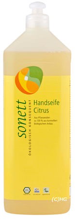 Sonett Handseife Citrus, Nachfüllflasche 1l