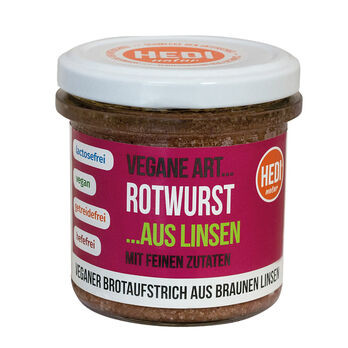 HEDI Vegane Art Rotwurst 140g