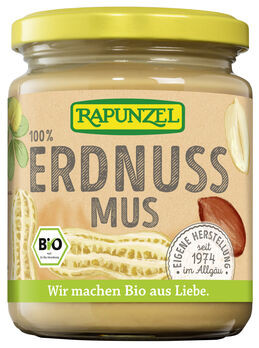 Rapunzel Erdnussmus fein 250g