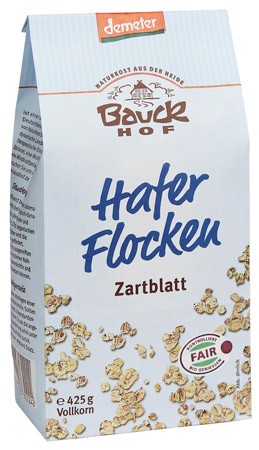 Bauckhof Haferflocken Zartblatt demeter 425g