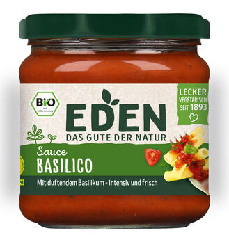 EDEN Tomatensauce Basilikum 375g