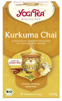 Yogi Tea Kurkuma Chai Tee 17 Btl