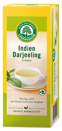 Lebensbaum Grüntee Indien 20 Beutel