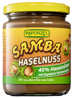 Rapunzel Samba Haselnuss Schokoaufstrich 250g