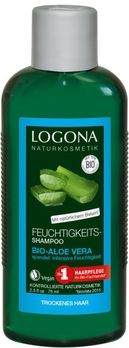 LOGONA Feuchtigkeits-Shampoo Bio-Aloe Vera Kleingröße 75ml