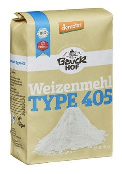 Bauckhof Weizenmehl hell Typ 405 demeter 1kg