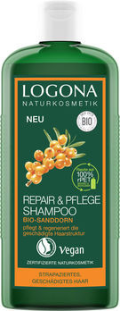 LOGONA Repair & Pflege Shampoo Bio-Sanddorn 250ml