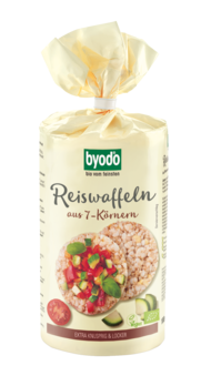 Byodo Reiswaffeln aus 7-Körnern 100g
