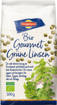 MorgenLand Gourmet Grüne Linsen 500g