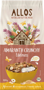 Allos Amaranth Crunchy Edelnuss 400g