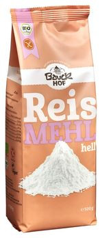 Bauckhof Reismehl hell glutenfrei 500g