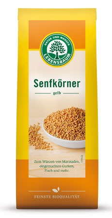 Lebensbaum Senfkörner, gelb 80g