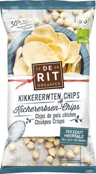 De Rit Kichererbsen-Chips Meersalz 75g
