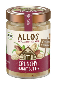 Allos Peanut Butter Crunchy 310g