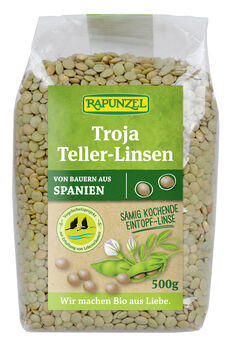 Rapunzel Troja Linsen, braun 500g