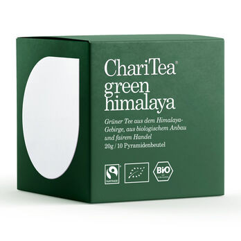 ChariTea green himalaya Pyramidenbeutel 10 x 2g