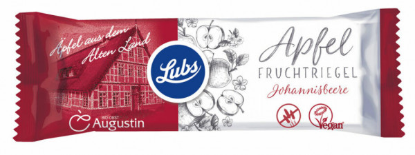 Lubs Fruchtriegel Regional Apfel Johannisbeere 30g