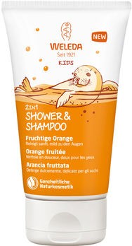 Weleda Kids 2in1 Shower & Shampoo Orange 150ml