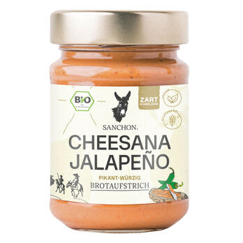 Sanchon Brotaufstrich Cheesana Jalapeno 170g