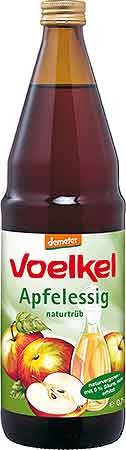 Voelkel Apfelessig naturtrüb demeter 0,75l + 0,15 EUR Pfand