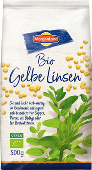 MorgenLand Gelbe Linsen 500g