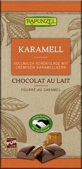 Rapunzel Karamell Vollmilch Schokolade 100g