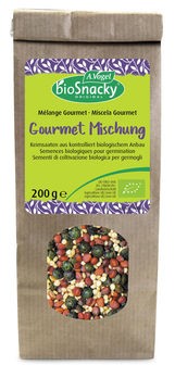 Rapunzel Gourmet Mischung bioSnacky Keimsaaten 200g