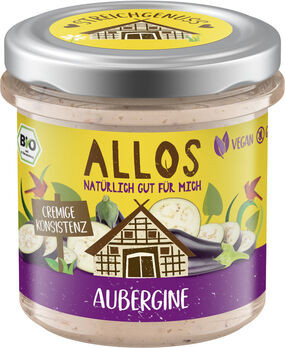 Allos Streichgenuss Aubergine 140g