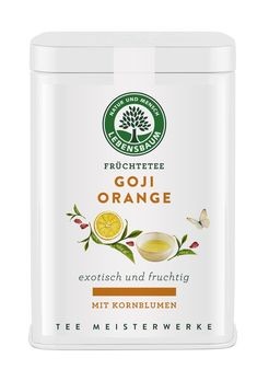 Lebensbaum Goji Orange mit Kornblumen -Dose- 70g