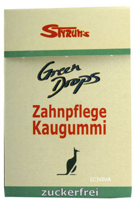 Styrums Green Drops Zahnpflege-Kaugummi 32g