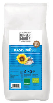 Burgermühle Basis Müsli Vorratspackung 2kg