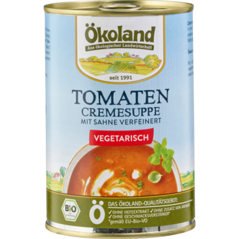 Ökoland Tomaten-Creme-Suppe hefefrei vegetarisch 400ml