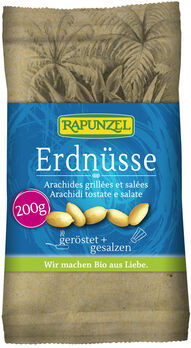 Rapunzel Erdnüsse geröstet & gesalzen 200g