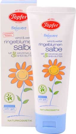 Töpfer Ringelblumensalbe Wind und Wetter 75ml