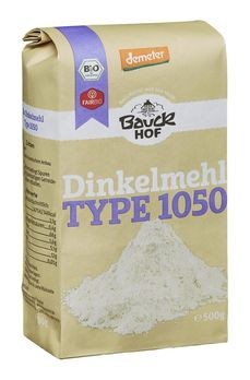 Bauckhof Dinkelmehl Type 1050 Demeter 500g