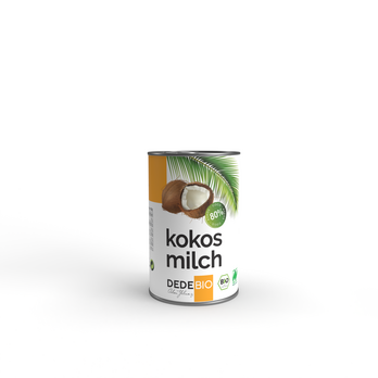 DEDEBIO Kokosmilch 22% Fett 400ml