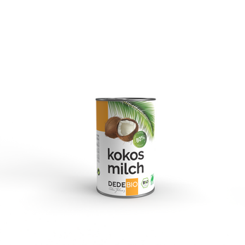 DEDEBIO Kokosmilch 22% Fett 400ml/A