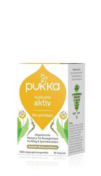 PUKKA Kurkuma Aktiv Kapseln 30 Stück