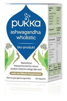 PUKKA Ashwagandha Wholistic Kapseln 30 Stück