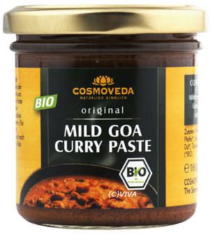 Cosmoveda Mild Goa Curry Paste 160g